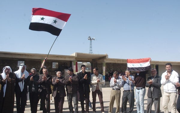 Photo of Photos- Syrians pour into the streets to show unflinching support to army