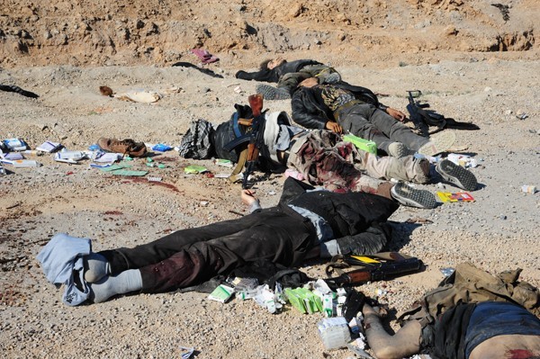 Photo of Army ambushes terrorists in Adra, kills scores of them