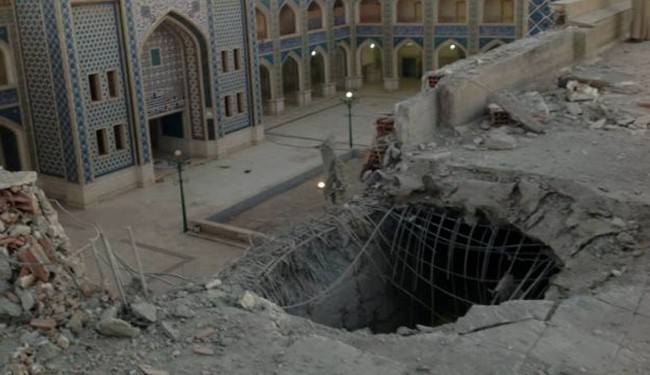 Photo of Terrorists bomb Islamic shrine in Syria