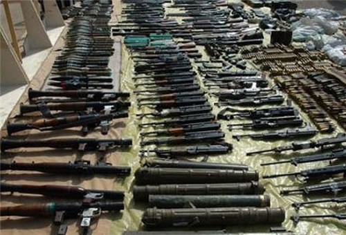 Photo of Al-Qaeda’s Heavy Arms Depot Discovered in Jordan