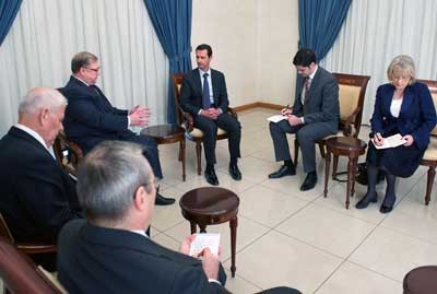 Photo of President Assad: Syrian People Have no Option but to Triumph over Terrorism