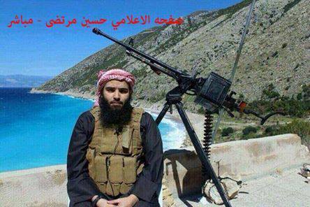 Photo of Kuwaiti mercenary Hajjaj Al-Ajmi ,was killed in Kaseb by the Syrian Armed Forces