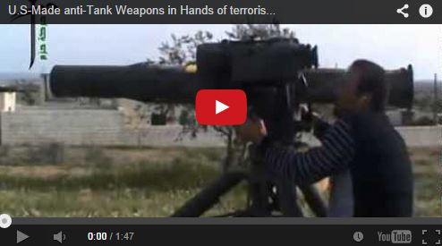 Photo of Video shows Militants in Syria receive US-made TOW anti-tank rockets