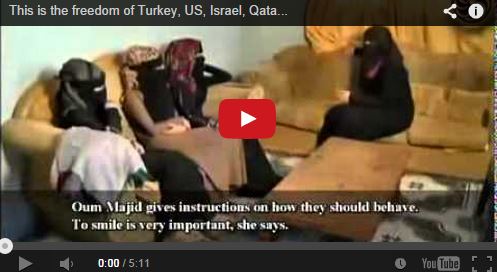 Photo of VIDEO- This is the freedom of Turkey, US, Israel, Qatar, S.Arabia, West… brought to Syrian Girls, Women
