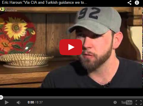 Photo of Video- Eric Haroun:”Via CIA and Turkish guidance we took arms from Turkey for Syria War”
