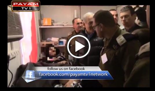 Photo of Video- Zionist Netenyahu helping, hugging terrorists in Syria