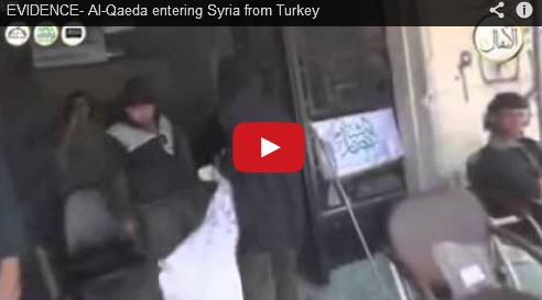 Photo of Video shows al-Qaeda walking from Turkish soil to Syrian territory