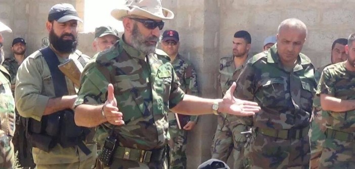 Photo of Large Convoy of Republican Guard Reinforcements Arrive in Deir Ezzor; General Zahreddine Among the Men