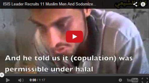 Photo of VIDEO of Captive ISIS Soldier: “ISIS Leader Recruits Muslim Men And Sodomizes All Of Them”