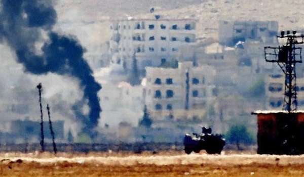 Photo of Kurdish Fighters Gain Ground in Kobani