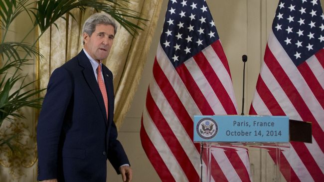 Photo of Kerry puzzled by Turkish stance on ISIL at Paris presser