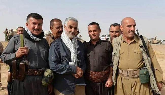 Photo of “Brigadier General Qasem Soleimani is in Frontline in North Iraq”