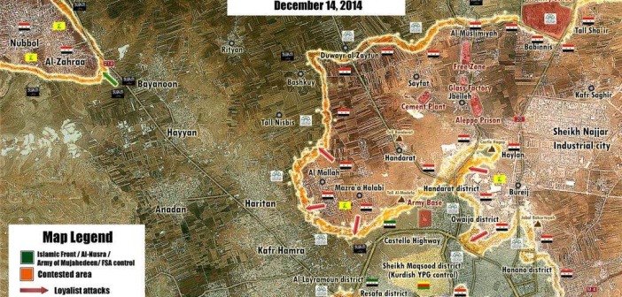 Photo of Updated Battle Map of Aleppo: Syrian Army Captures Al-Malaah
