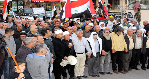 Photo of Syrians of the occupied Golan reaffirm commitment to motherland