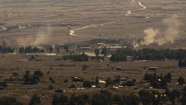 Photo of An Israeli airstrike on occupied Golan Heights kills Hezbollah members