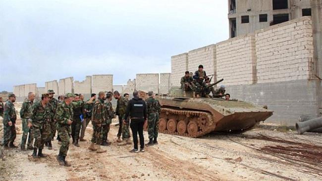 Photo of Syrian army troops take back southern villages from militants
