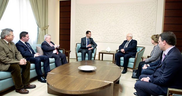 Photo of President al-Assad to French delegation: Fighting terrorism demands real political will and cooperation