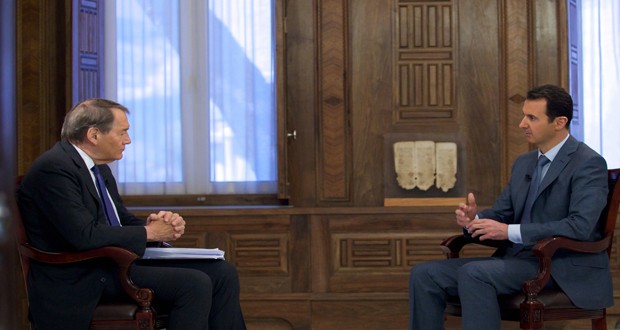 Photo of President al-Assad’s interview with CBS News: Legitimacy comes from the inside, Syrians are more united – part 1
