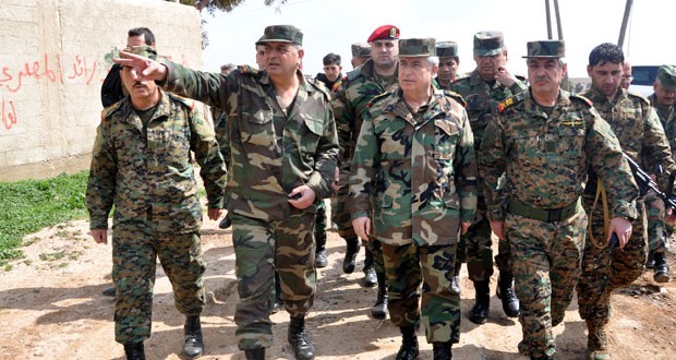 Photo of Syrian Chief of General Staff conducts tour of southern region