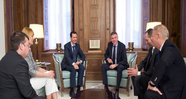 Photo of President al-Assad: European states are making grave mistake allying with terrorism supporters
