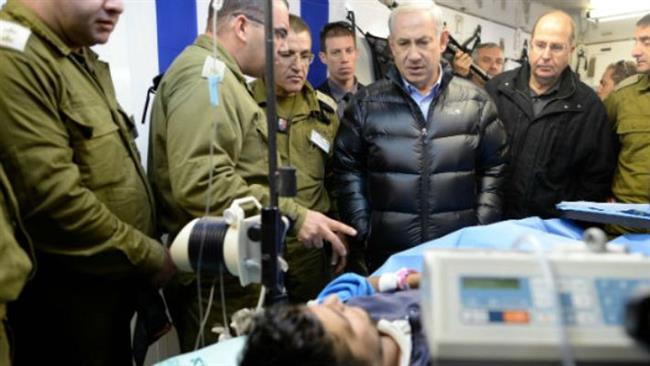 Photo of Wounded Takfiri terrorists being treated in Israel: Report
