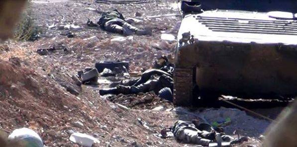 Photo of BREAKING- Hezbollah killed 7 terrroist Nusra commanders in Qalamoun with vicious terrorist Abo Mojaheed Ahmad, destroyed 3 tanks and 2 armored vehicles.