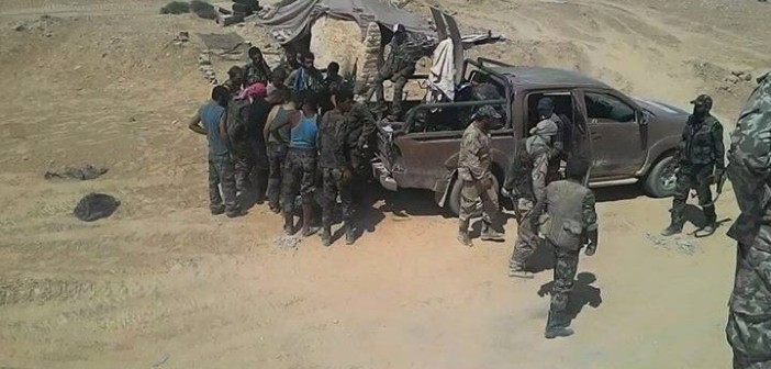Photo of ISIS Surrounded at the Southern Entrance of Al-Hasakah City