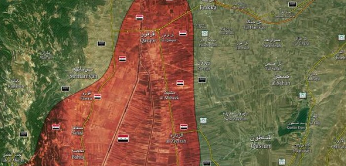 Photo of Battle Map Update of the Al-Ghaab Plains: Syrian Army Captures Al-Mansoura