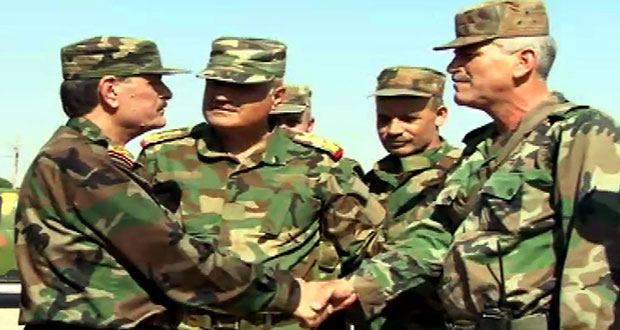 Photo of Syrian Defense Minister Inspects Army Units in Hasaka