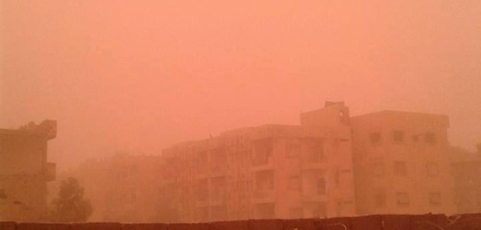 Photo of Syrian Army Captures the Al-Tayyim Oil Fields Amid a Large Sandstorm Sweeping Through Deir Ezzor amid dust storm