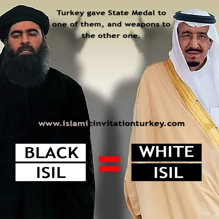 Photo of Both black and white ISIL are defended by Turkey?