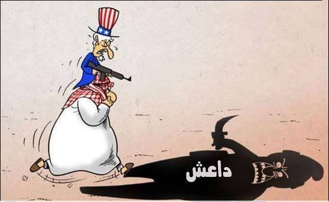 Photo of Fighting ‪‎Terrorism‬ by US, KSA isn’t more than a ridiculous show when US and Saudi Arabia are the origin of murderous Wahhabi Terrorism.