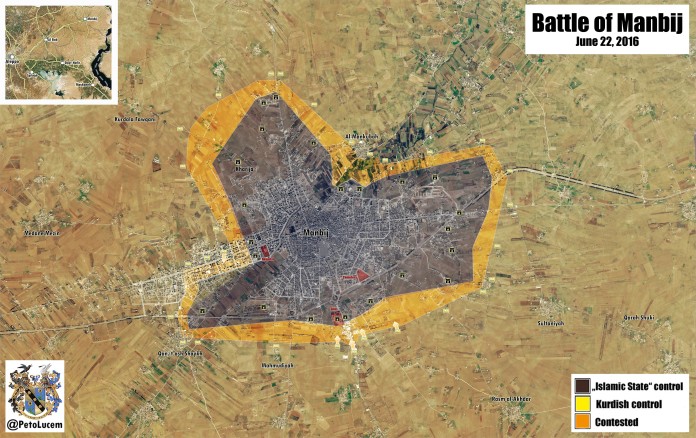 Photo of Zero hour approaches Manbij as ISIS clings onto control of the city – Map update