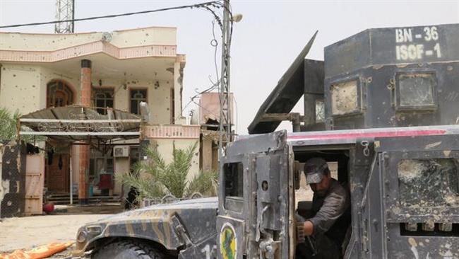 Photo of Iraqi troops retake govt. compound in center of Fallujah