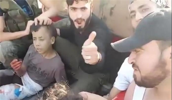 Photo of Palestinian Kid Head-Chopper Traced, Hunted by Syrian Commandoes in Aleppo