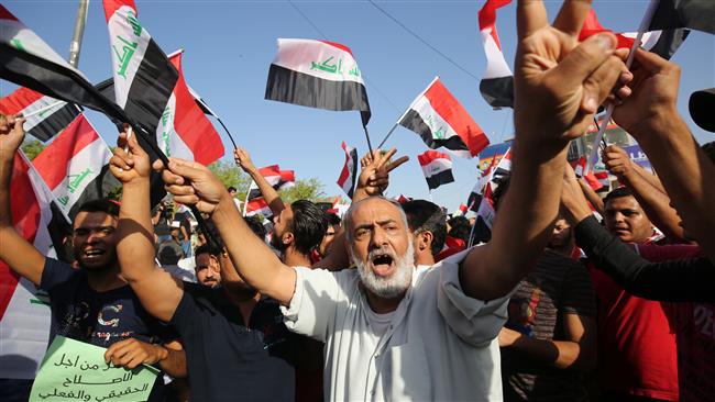 Photo of Sadr’s supporters take to streets again for protest