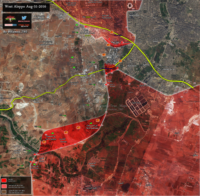 Photo of Map- Syrian Army, Hezbollah storm important southern Aleppo base