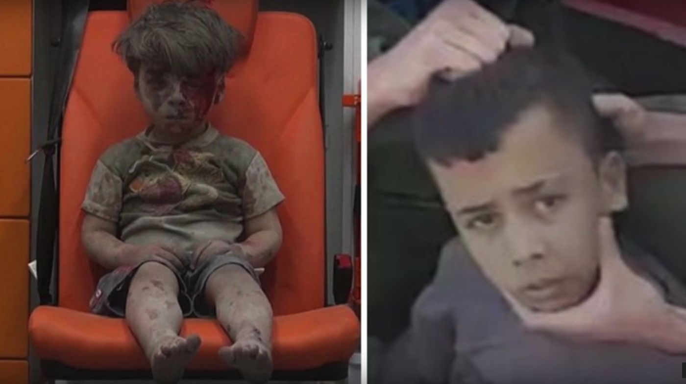 Photo of Between #Syrianboy Abdullah Issa and #OmranDanqeesh… Media Bias?