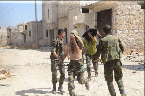 Photo of 700 Terrorists in Syria’s Daraya Surrender