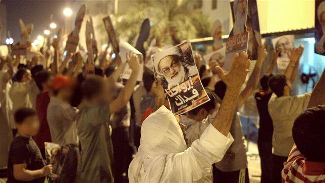 Photo of Bahrainis rally outside Sheikh Qassim’s home for 59th consecutive day