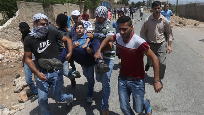 Photo of Terror Regime shoot, injure six Palestinian youths in Gaza, West Bank