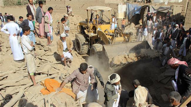Photo of Saudi airstrike killed Yemeni imam and 16 members of his family