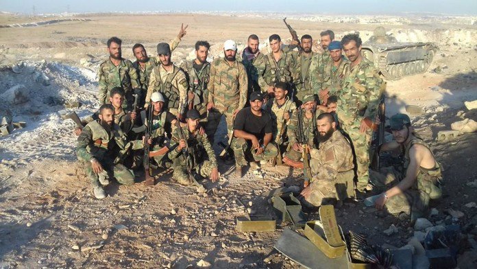 Photo of Tiger Forces redeployed to east Aleppo for upcoming offensive