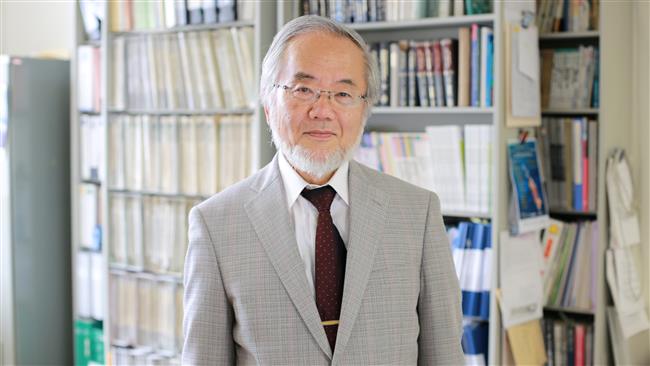 Photo of Japan’s Ohsumi awarded Nobel Medicine Prize