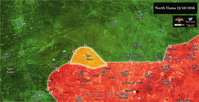 Photo of Latest battlefield map of northern Hama