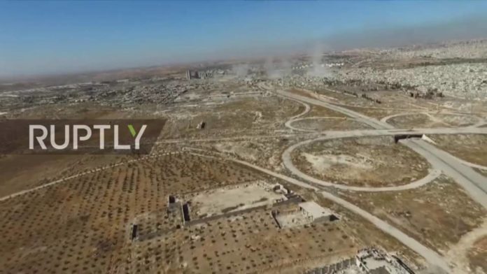 Photo of Drone footage of Syrian Army, Hezbollah advance in southern Aleppo