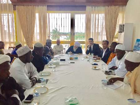 Photo of Ivory Coast Muslim Ulema confers with Ahl al-Bayt World Assembly Sec. Gen.