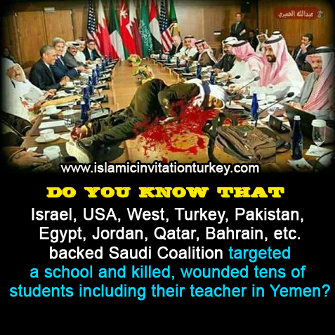 Photo of Do you know Saudi coalition targeted a school and killed tens of students?