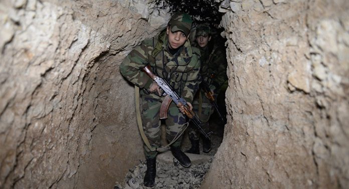 Photo of Photos- Syrian Army captures underground HQ in eastern Damascus