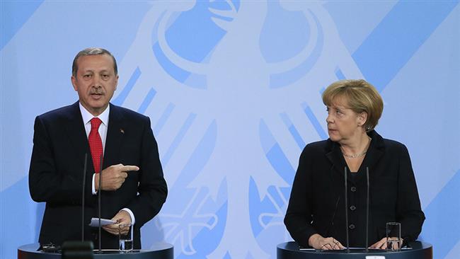 Photo of Turkish president calls German chancellor ‘terrorist supporter’